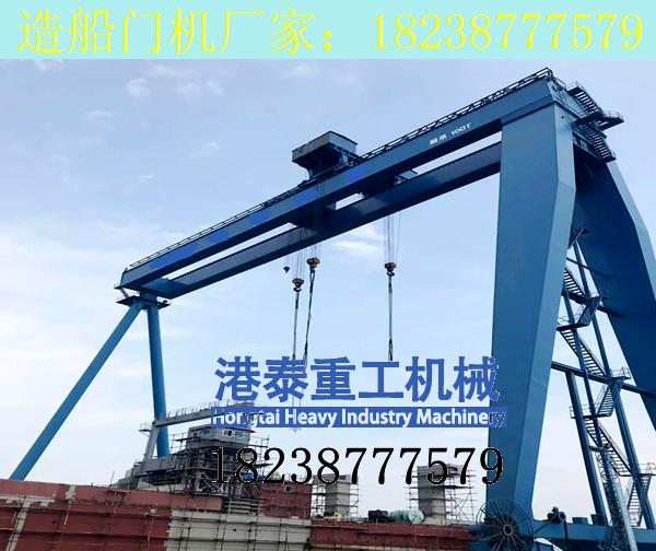 江蘇南通造船龍門(mén)吊的自動(dòng)化作業(yè)表現(xiàn)
